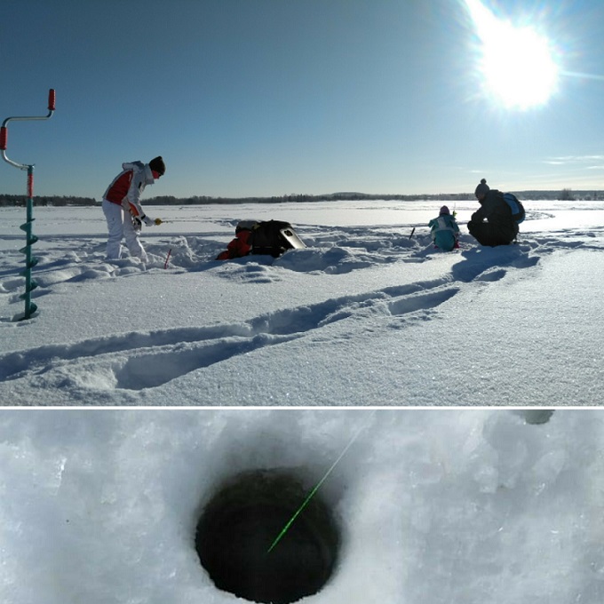 Ice fishing rovaniemi