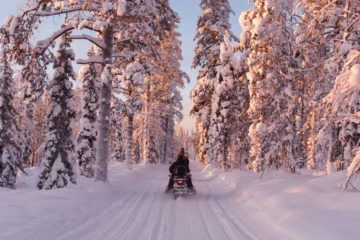 safaris motoneige à Rovaniemi