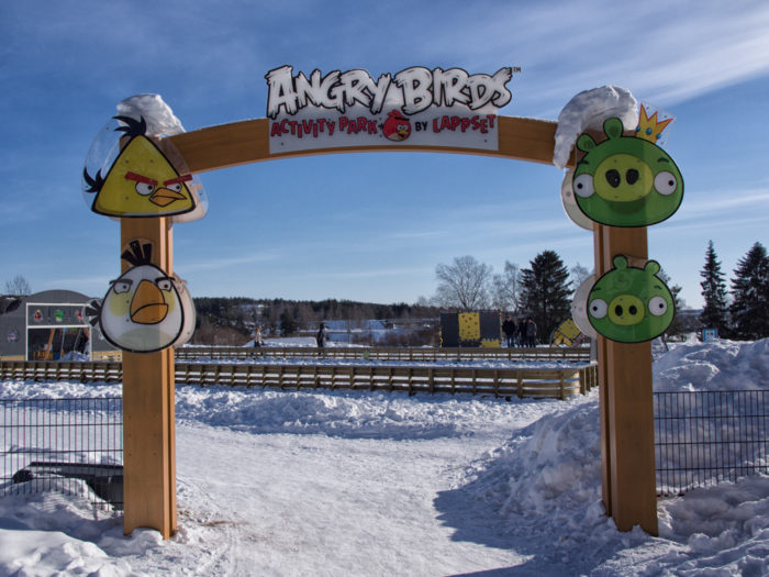 Park angry birds rovaniemi