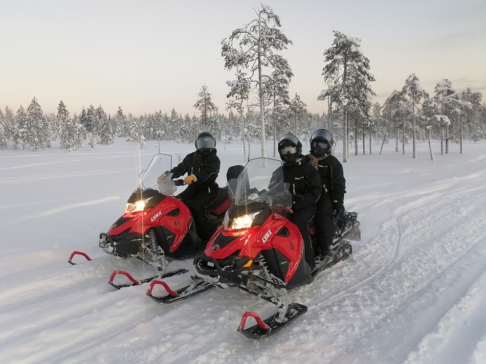 safaris motoneige à Rovaniemi